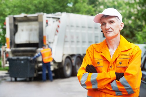Business waste removal services in Harlesden