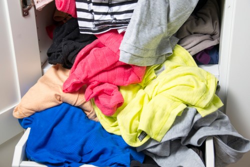 Safe handling during loft clearance services